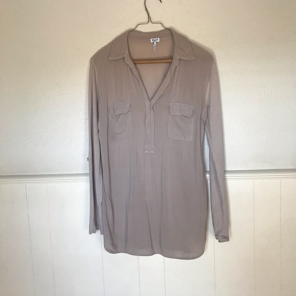 Splendid classic relaxed collared shirt